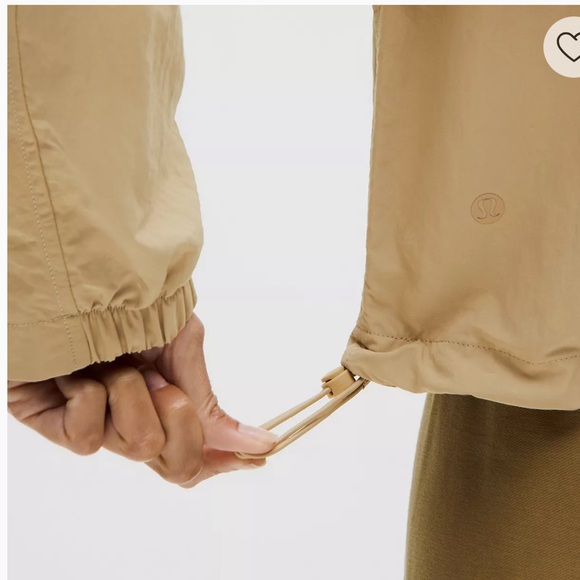 Lululemon Always Effortless Jacket, Size Small 
Color Trench - Picture 8 of 9
